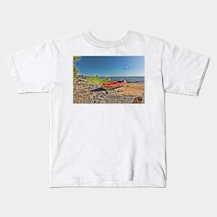 Taking a break from Kayaking Kids T-Shirt